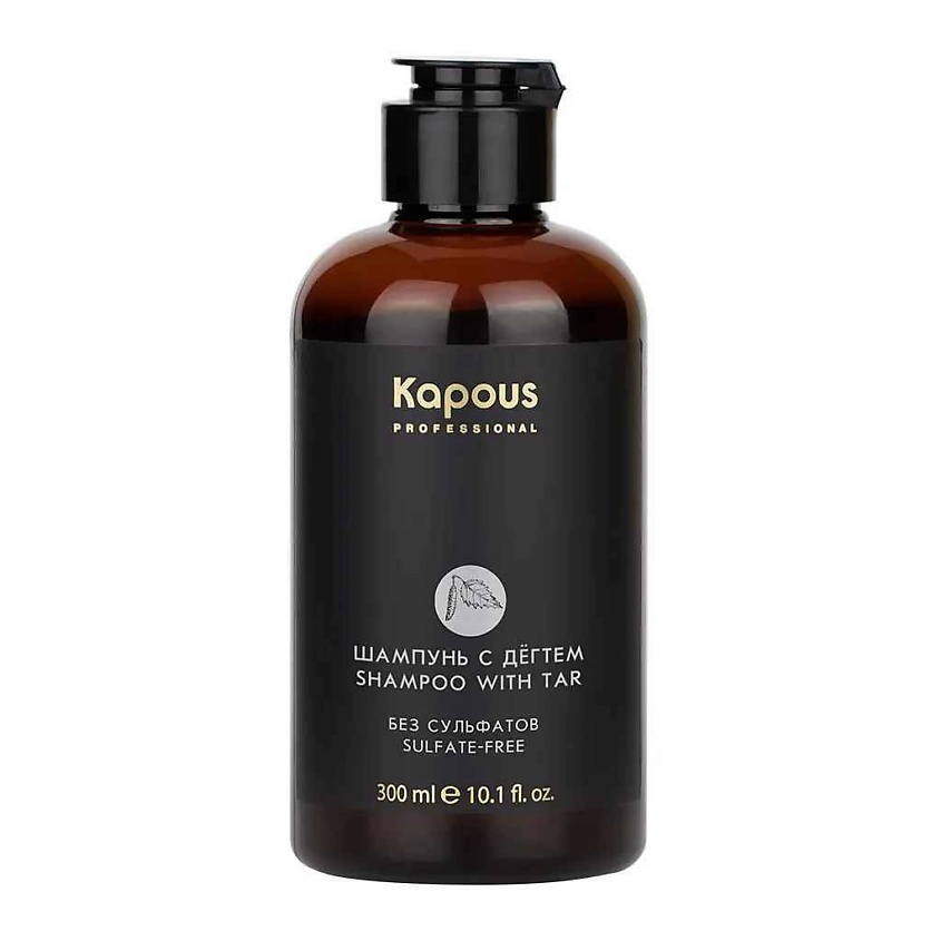 Изображение товара Бесульфатный шампунь с дёгтем для борьбы с перхотью 300 мл KAPOUS