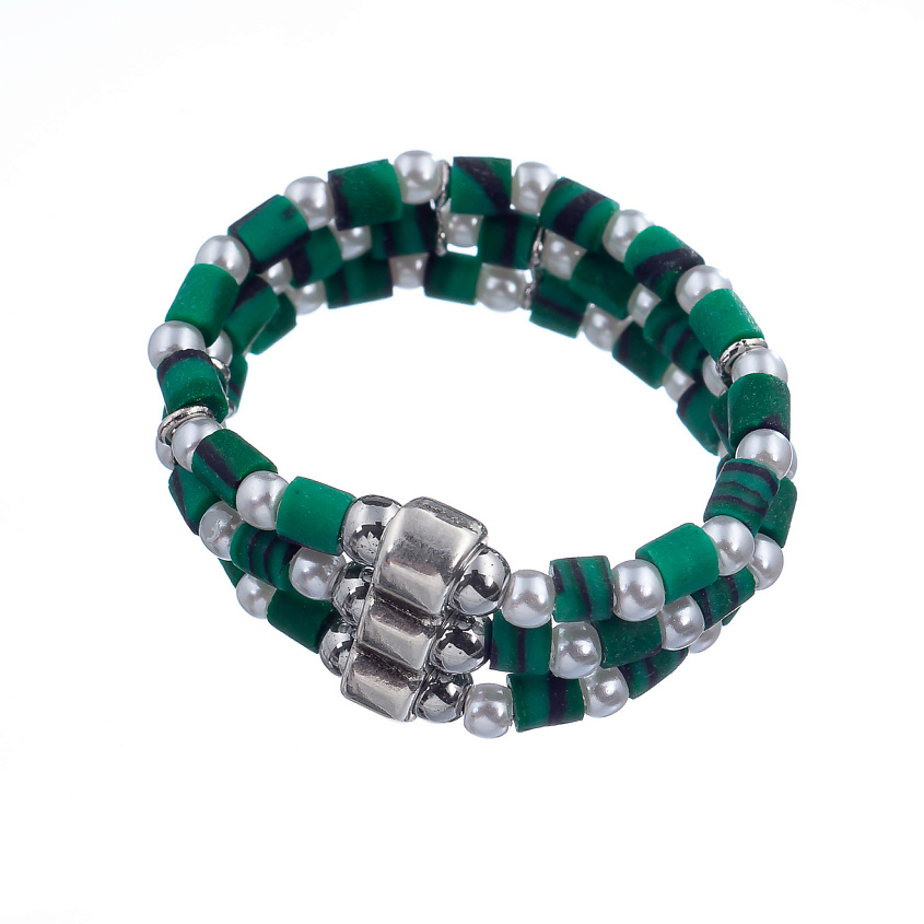 Изображение товара Кольцо LANZEROTTI Crespino с малахитом и кораллом