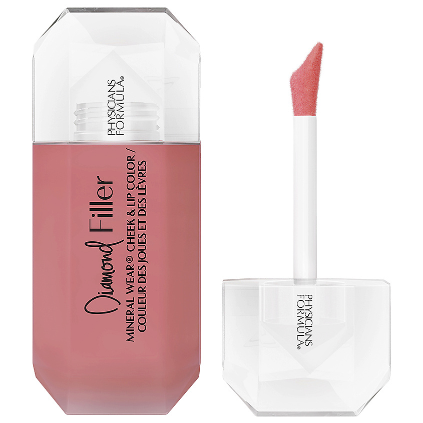 Изображение товара PHYSICIANS FORMULA Румяна для щек и губ Diamond Filler Cheek&Lip Color, Сияющий розовый, 7,3 мл