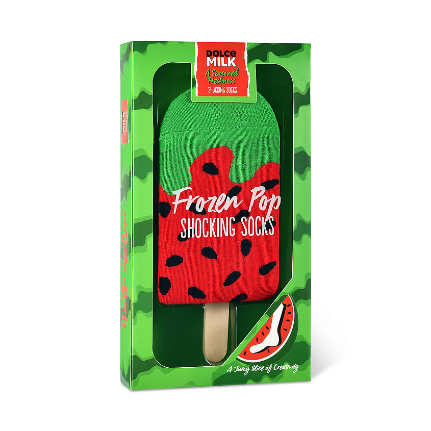 Изображение товара DOLCE MILK Носки женские Watermelon, Красный, размер 36-39