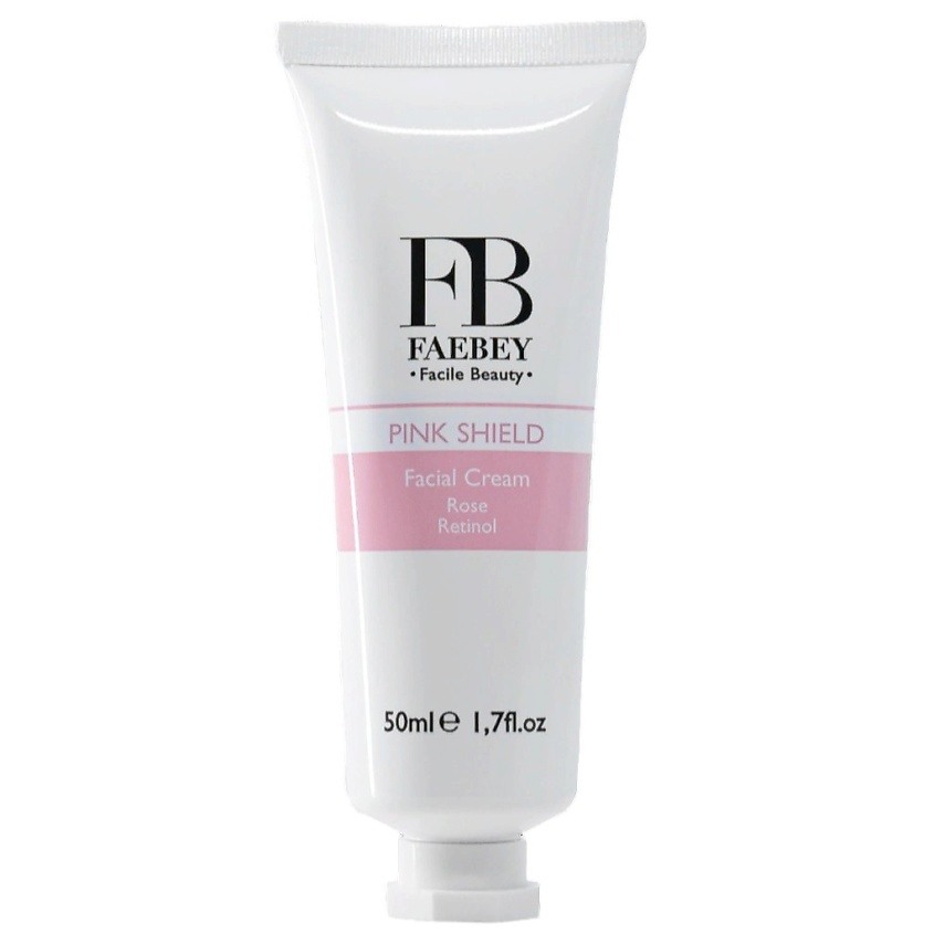 Изображение товара FB FAEBEY Крем для лица PINK SHIELD Facial Cream Rose + Retinol, 50 мл