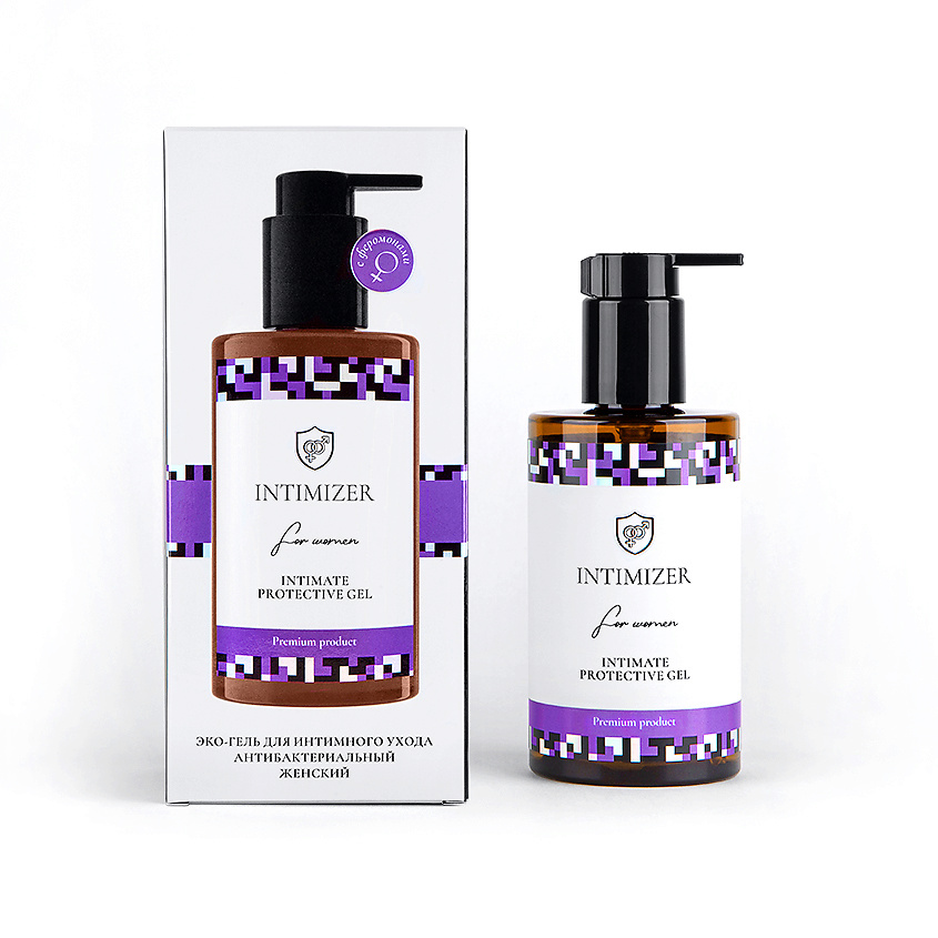 Изображение товара INTIMIZER Эко-гель для интимного ухода антибактериальный женский, 250 мл