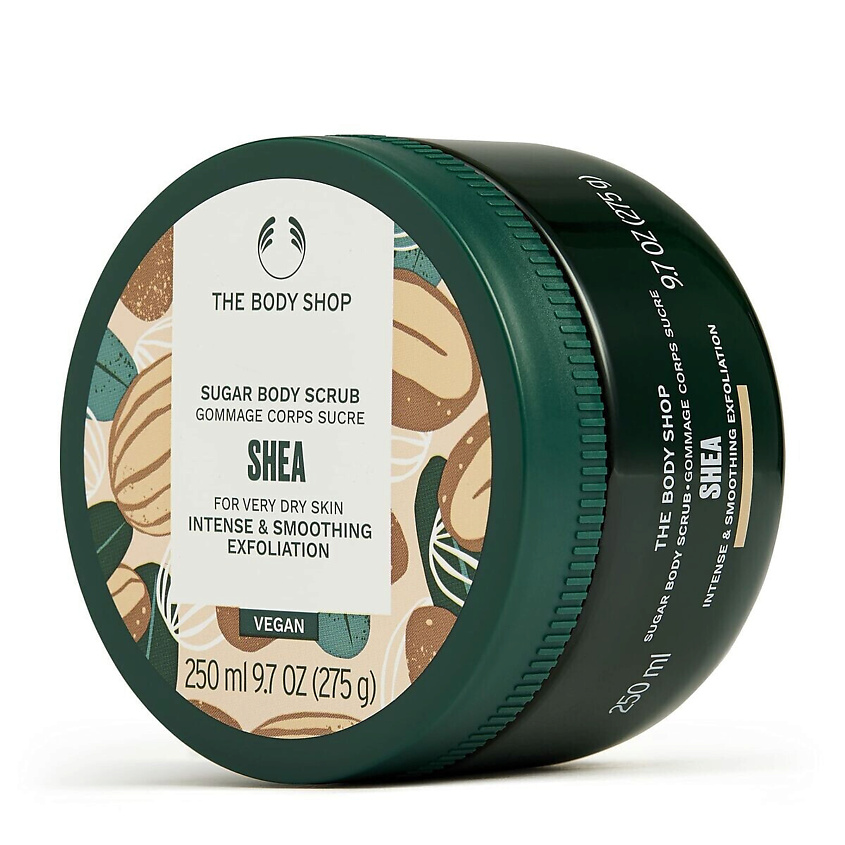 Изображение товара THE BODY SHOP Смягчающий сахарный скраб для тела Shea, 250 мл