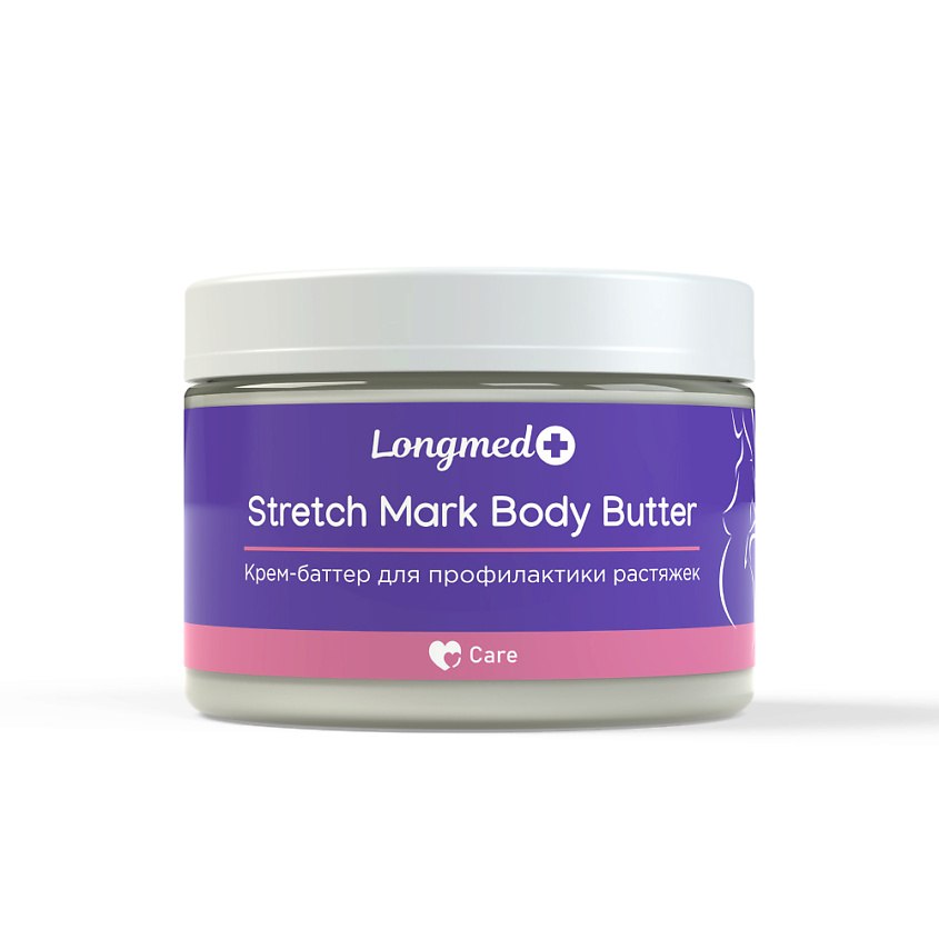 Изображение товара LONGMED+ Крем от растяжек для беременных, 150 мл