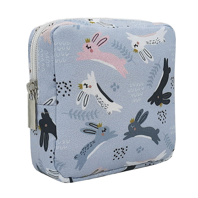 Изображение товара Женская косметичка ALISSIROSSI Зайчики компактная водонепроницаемая