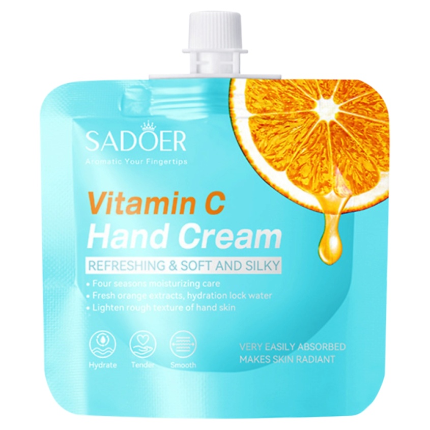 Изображение товара SADOER Крем для рук увлажняющий с витамином С, 30 гр