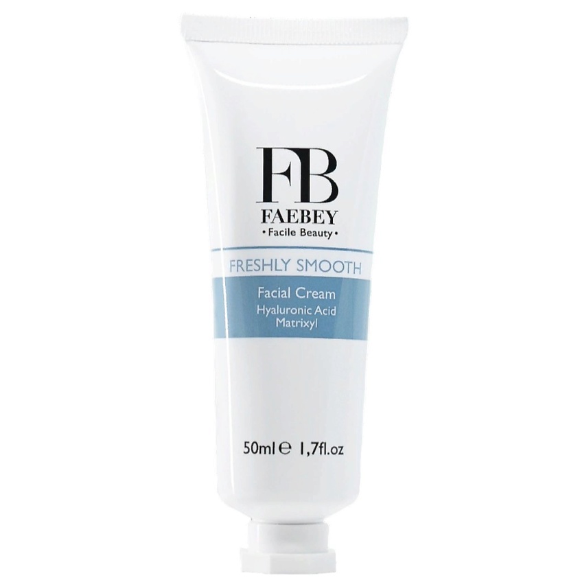 Изображение товара FB FAEBEY Крем для лица FRESHLY SMOOTH Facial Cream Hyaluronic Acid + Matrixyl, 50 мл