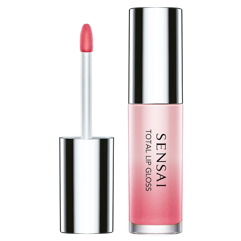 Изображение товара SENSAI Увлажняющий блеск для губ Total Lip Gloss, 03 Shinonome Coral; объем 4.5 мл