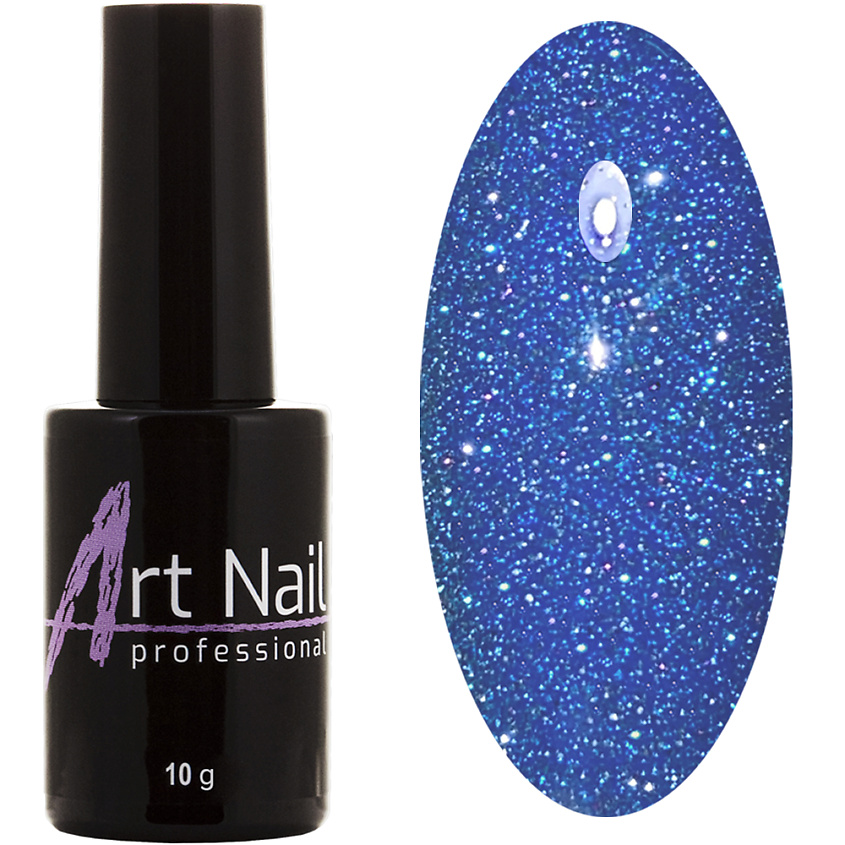 Изображение товара Гель-лак ART NAIL PROFESSIONAL DISCO № 38, шиммер, стойкий, профессиональный