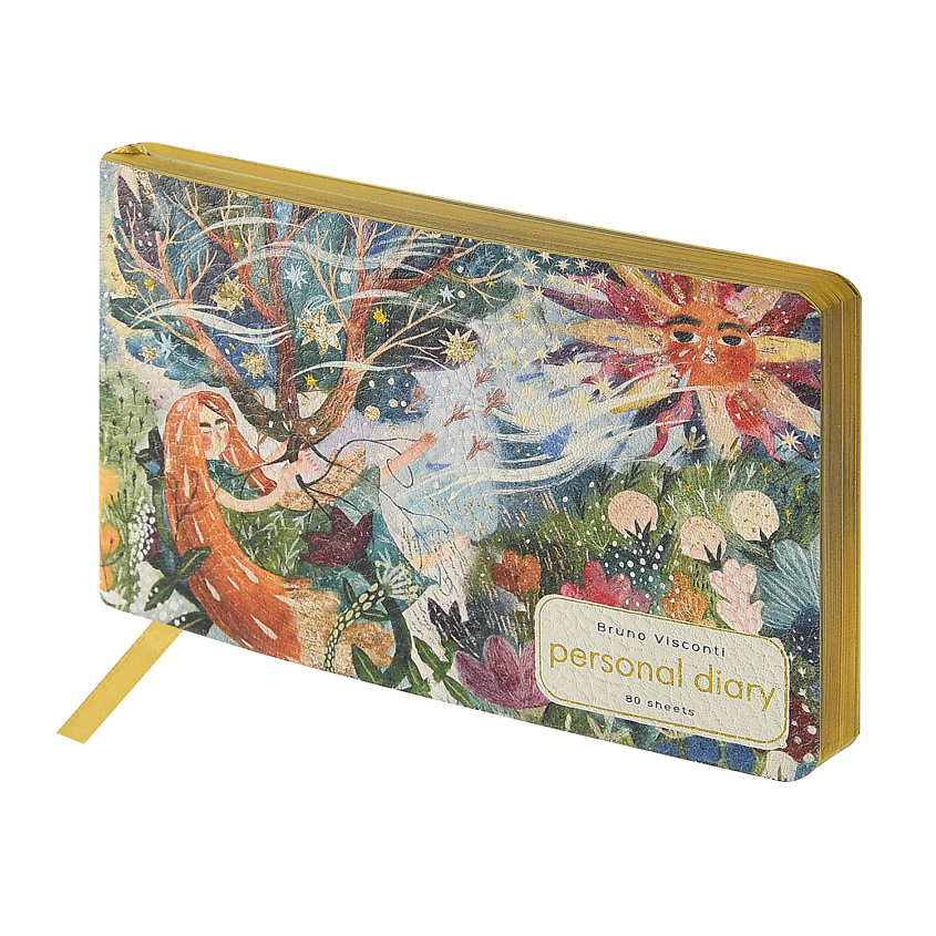 Изображение товара BRUNO VISCONTI Еженедельник А6 "Русалка", Мультиколор