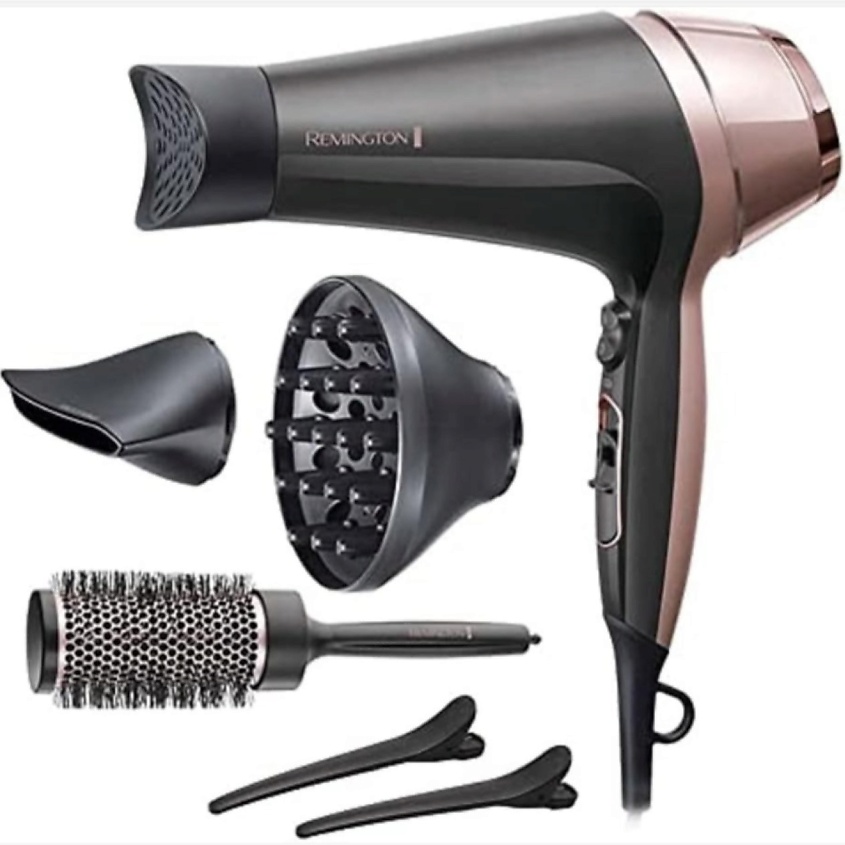 Изображение товара REMINGTON Фен для волос Curl & Straight Confidence D5706, черный, Черный