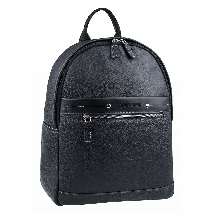Изображение товара FRANCHESCO MARISCOTTI Рюкзак мужской, кожаный рюкзак на каждый день, Черный
