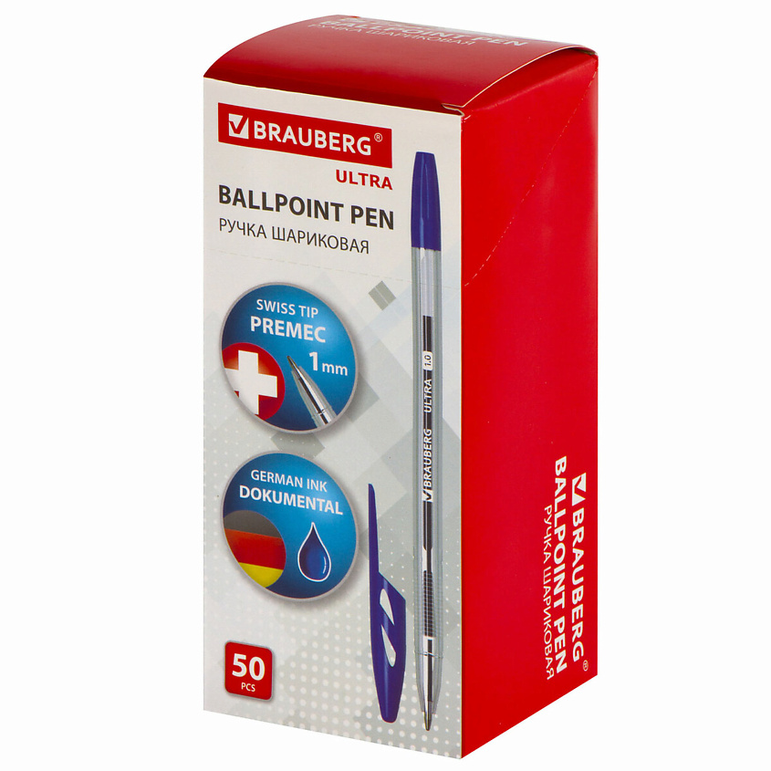 Изображение товара BRAUBERG Набор ручек шариковых ULTRA, 50 набор