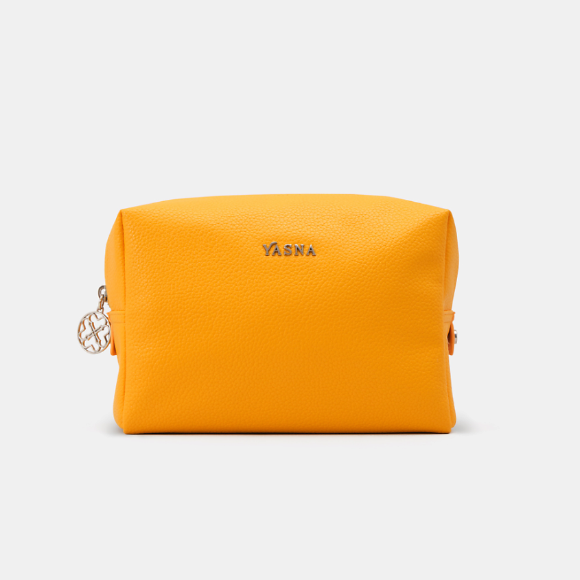 Изображение товара Яркая вместительная косметичка YASNA Glam L для путешествий и дома 22х10х15 см