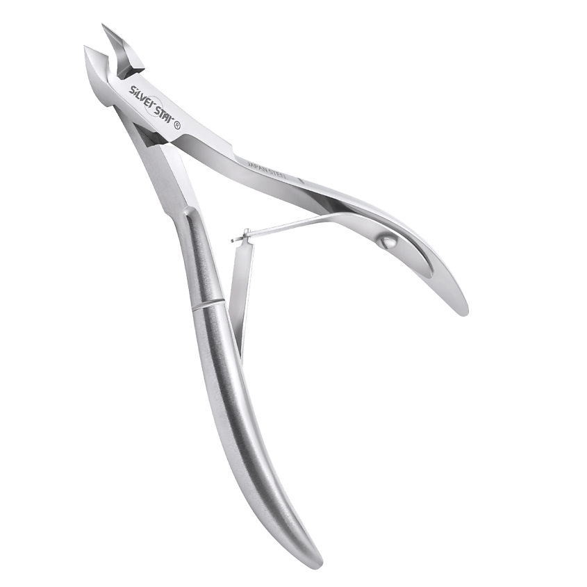 Изображение товара SILVER STAR Кусачки для кутикулы с ручной заточкой, 1 шт