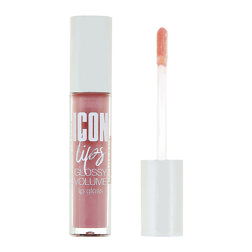 Изображение товара LUXVISAGE Блеск для губ ICON LIPS с эффектом объема и сияния, тон 508 lilac pink