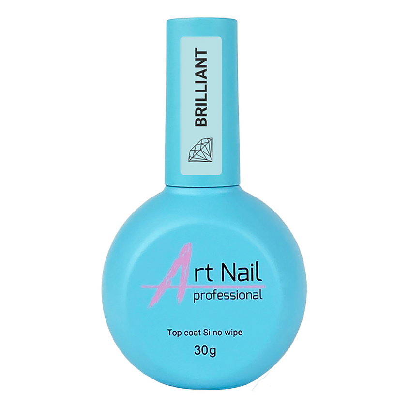 Изображение товара ART NAIL PROFESSIONAL Топ Top coat Si Brilliant без липкого слоя, 30 гр