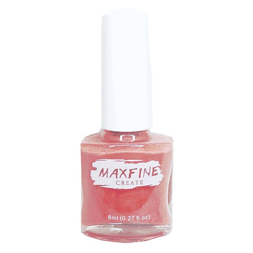 Изображение товара Быстросохнущий лак для ногтей MAXFINE розово-коралловый 100 оттенков