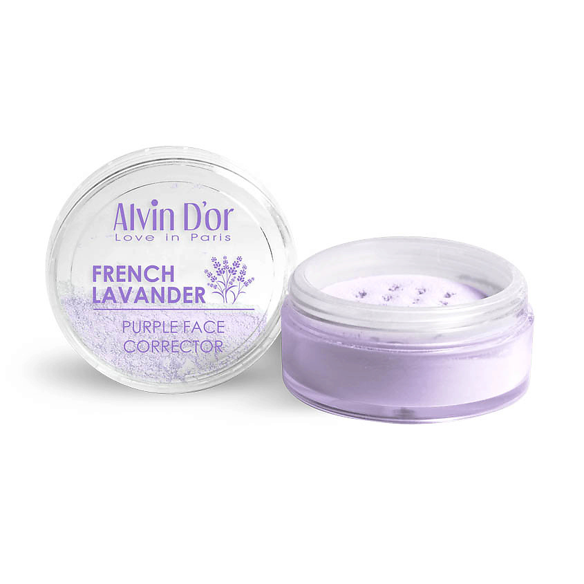 Изображение товара ALVIN D’OR Рассыпчатый корректор для лица с французской лавандой