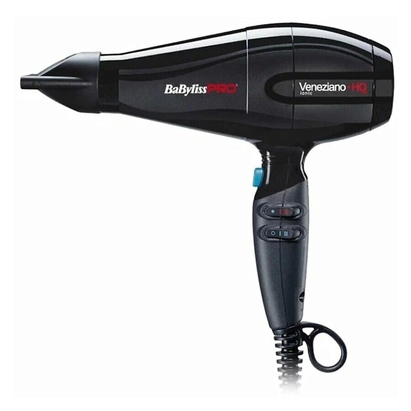 Изображение товара BABYLISS Профессиональный фен для волос Veneziano-HQ Ionic BAB6960IE 2200 Вт, Черный