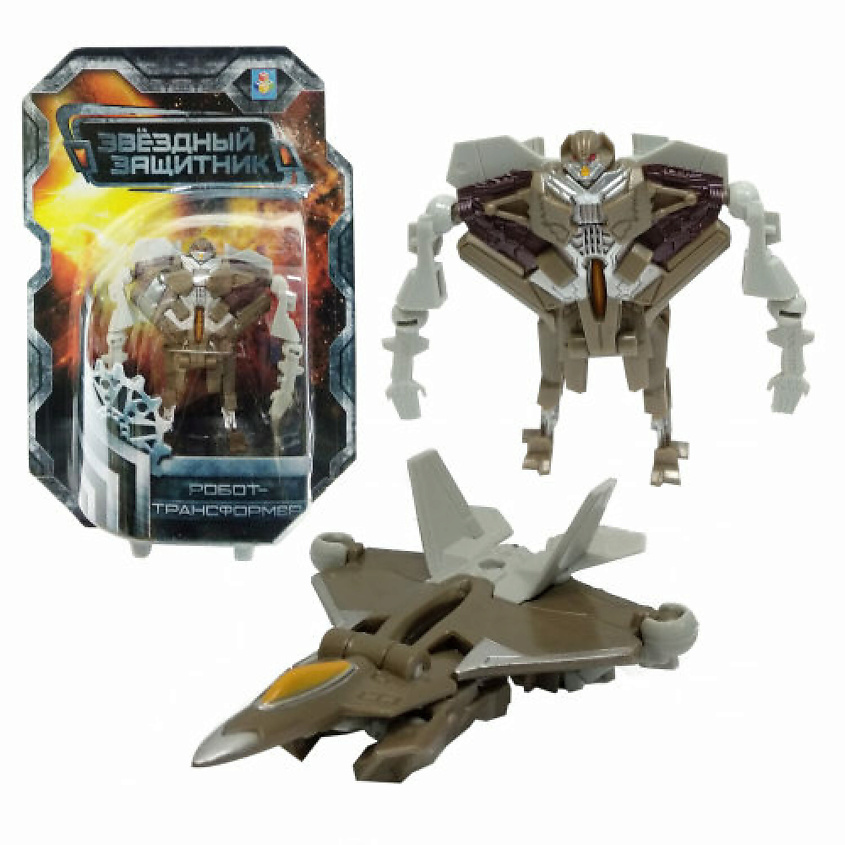 Изображение товара 1TOY Робот-трансформер Истребитель, 1 шт.
