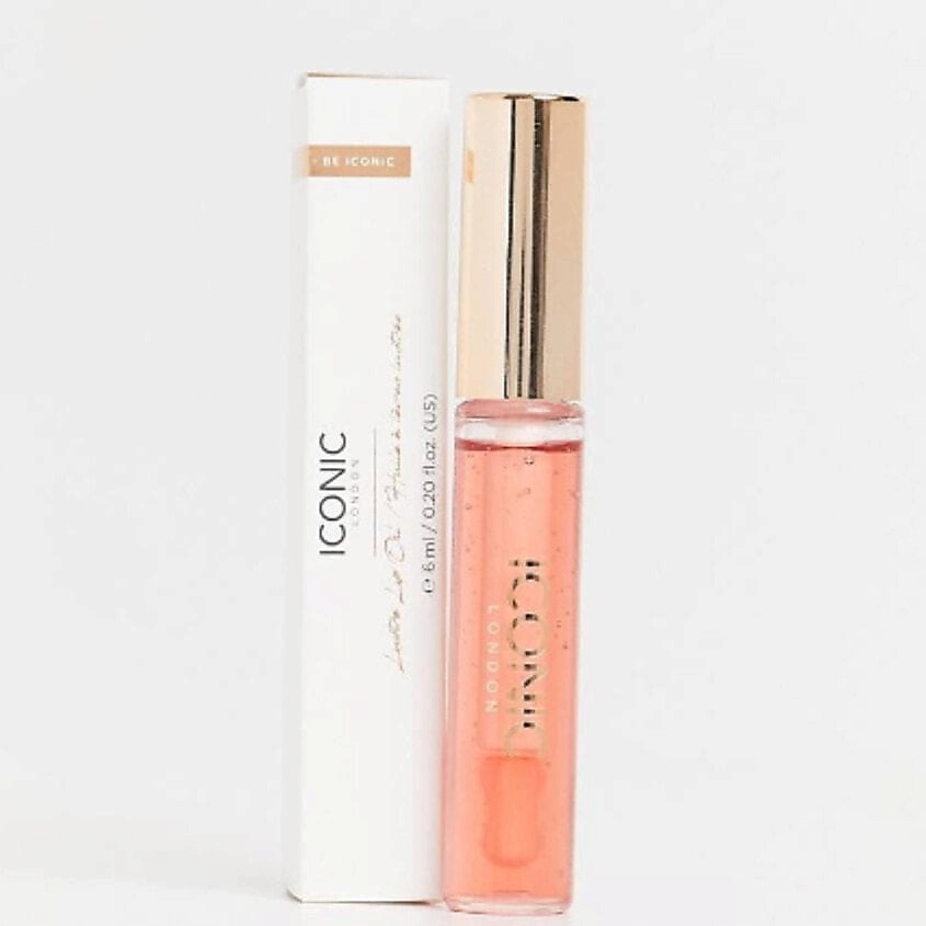 Изображение товара ICONIC LONDON Масло для губ Lustre Lip Oil с ароматом персика