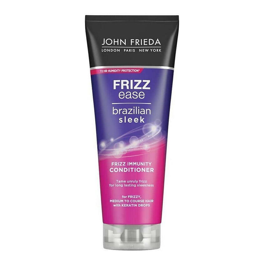Изображение товара JOHN FRIEDA Разглаживающий кондиционер для волос Frizz Ease Brazilian Sleek, 250 мл