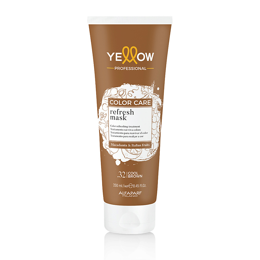 Изображение товара YELLOW Пигментированная маска YE COLOR CARE REFRESH MASK, 32. Золотисто-перламутровый