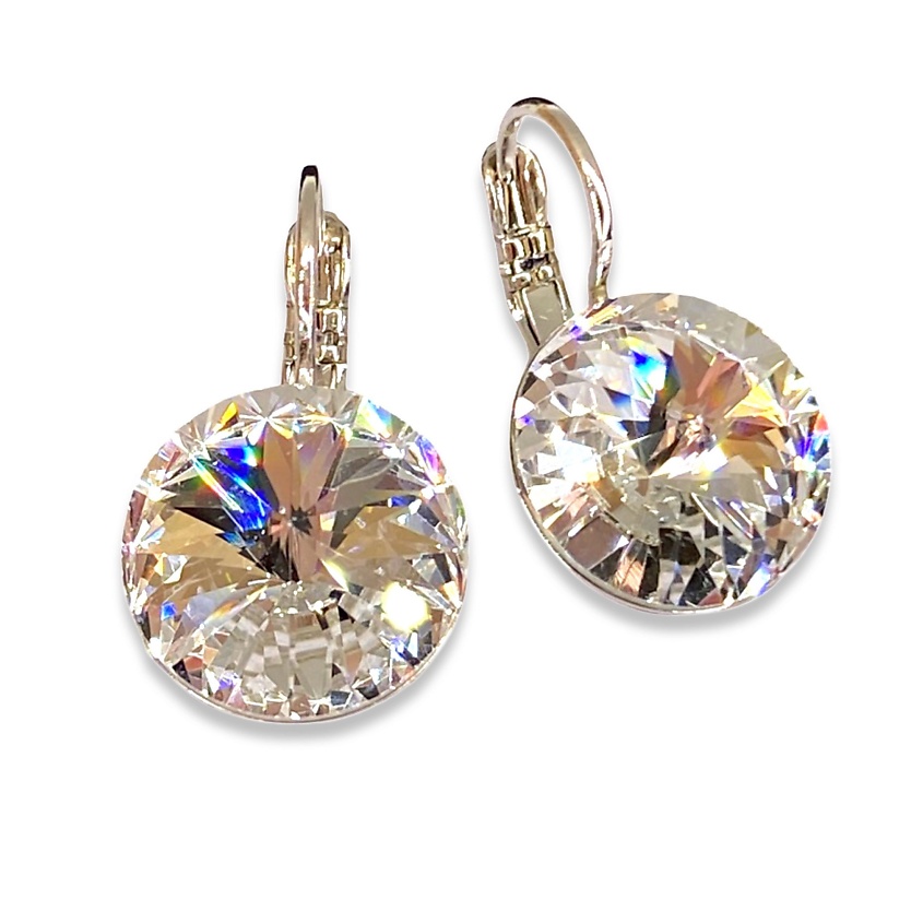 Изображение товара AMANTE CRYSTAL Серьги RIVOLI 14 mm crystal, Прозрачный