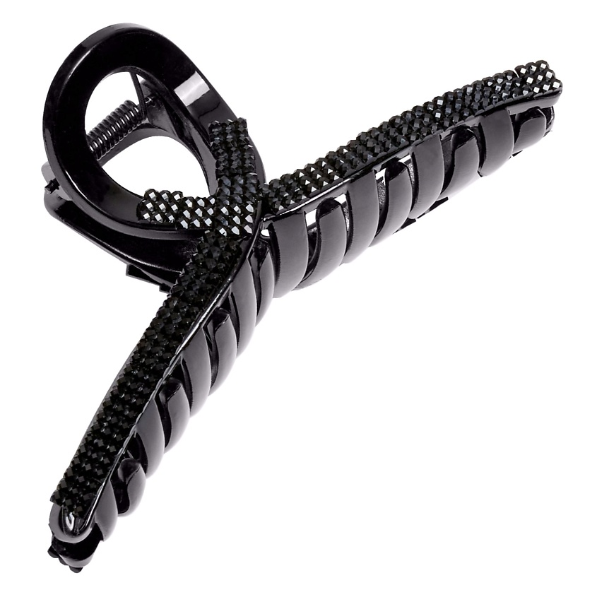 Изображение товара KOSMOSHTUCHKI Заколка краб для волос Петелька со стразами, 1 шт.