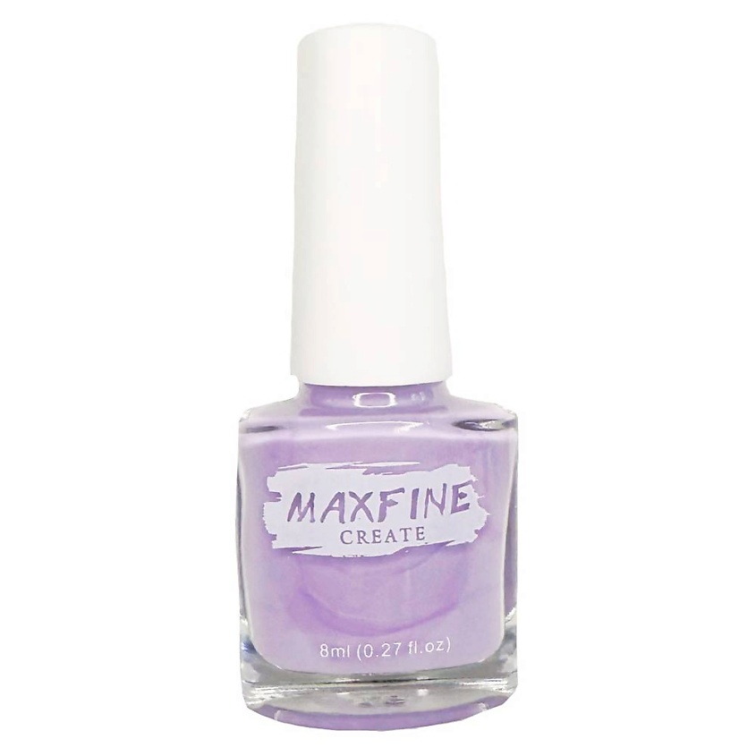 Изображение товара MAXFINE Лак для ногтей быстросохнущий, светло-фиолетовый