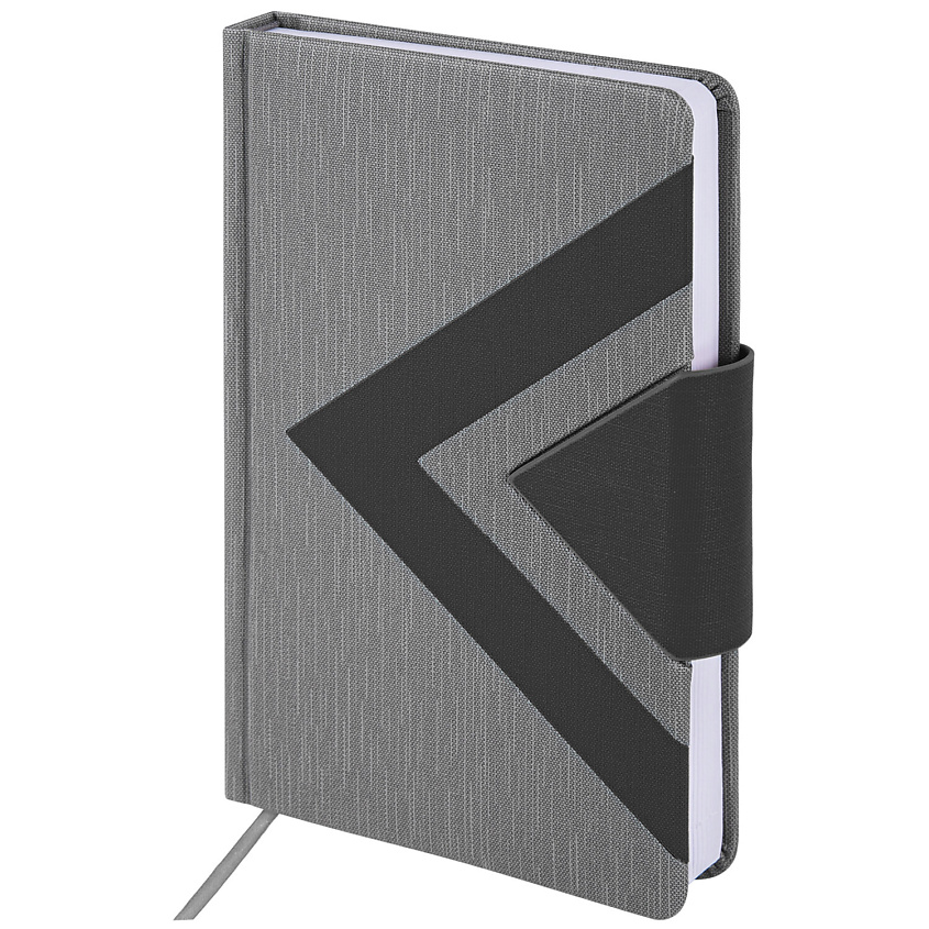 Изображение товара BRAUBERG Ежедневник недатированный А5 Waves, Серый