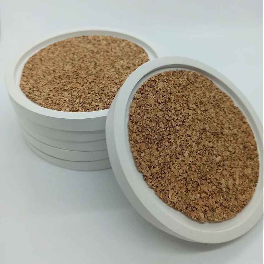 Изображение товара KOLESIK Подставка под горячее, Белый 3 штуки