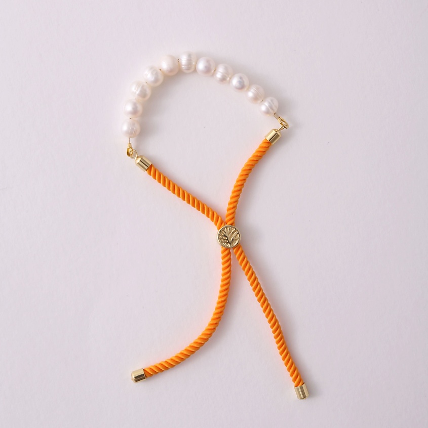 Изображение товара VELTOM Браслет со жгутиком, цвет: Оранжевый, размер: 1