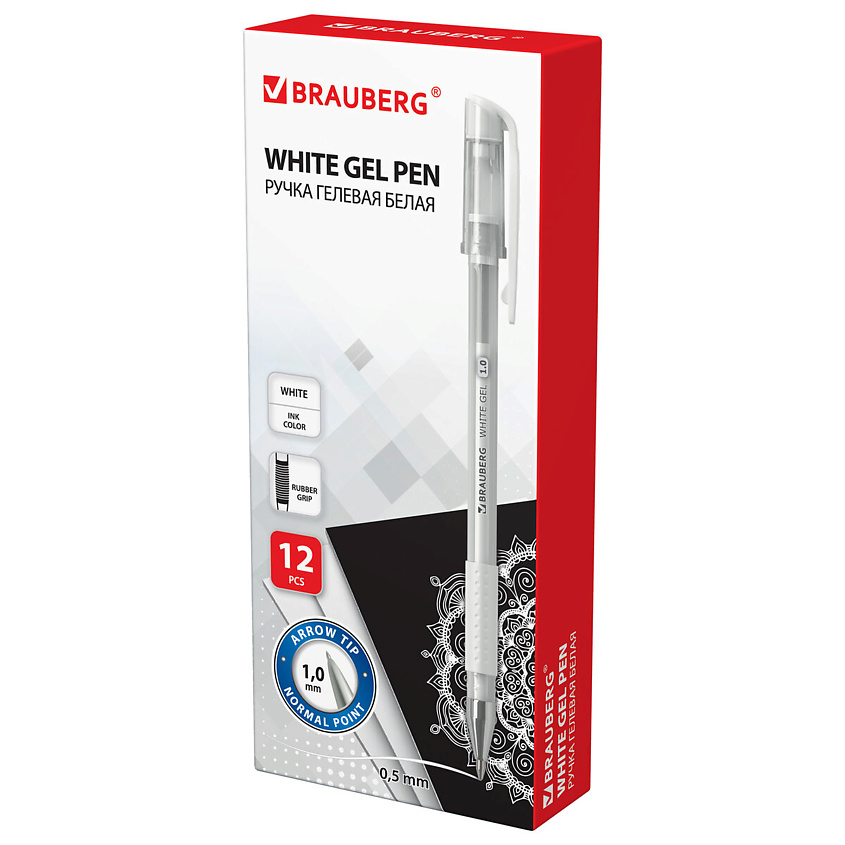 Изображение товара BRAUBERG Набор ручек гелевых, 12 набор