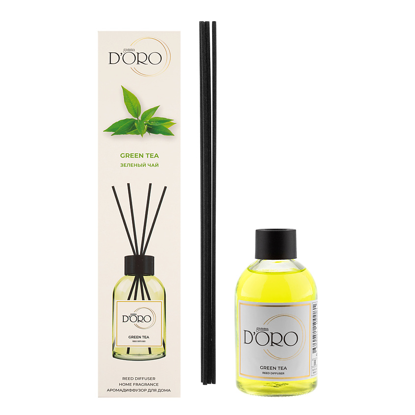 Изображение товара Диффузор ароматизатор GAMMA D'ORO Зеленый чай 55 мл