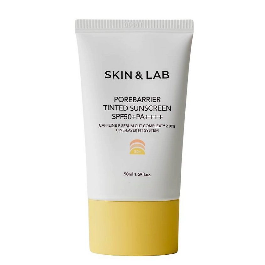 Изображение товара SKIN&LAB Тонирующий солнцезащитный крем Porebarrier Tinted Sunscreen, 1 шт.