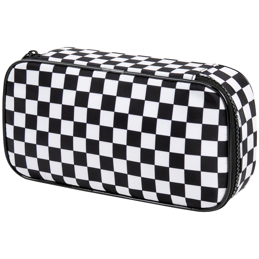 Изображение товара Пенал-органайзер BRAUBERG Black and white Зеленый прочный полиэстер вместительный