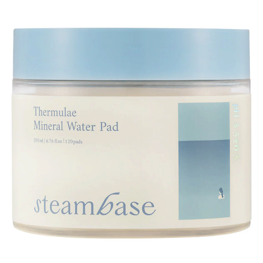 Изображение товара STEAMBASE Тонер-пэды с термальной водой, 120 шт.