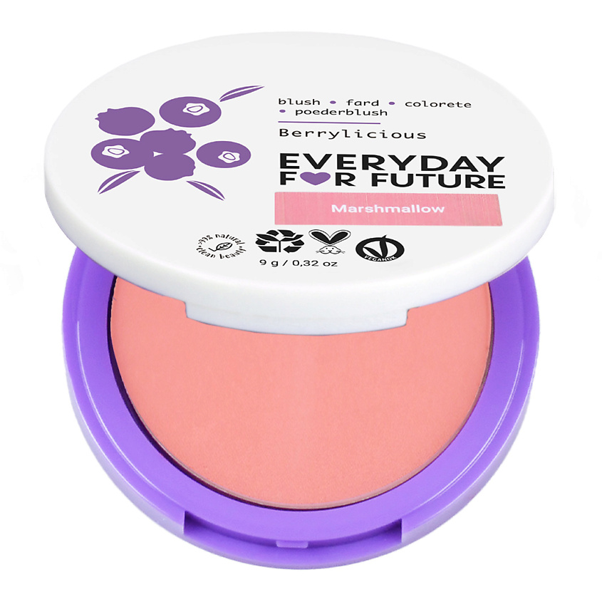 Изображение товара EVERYDAY FOR FUTURE Компактные румяна, Зефир 01