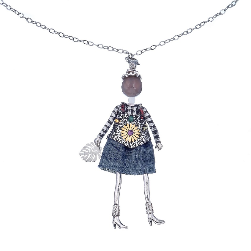 Изображение товара MiAmelie Подвеска кукла Шерон французский стиль изящная украшение талисман