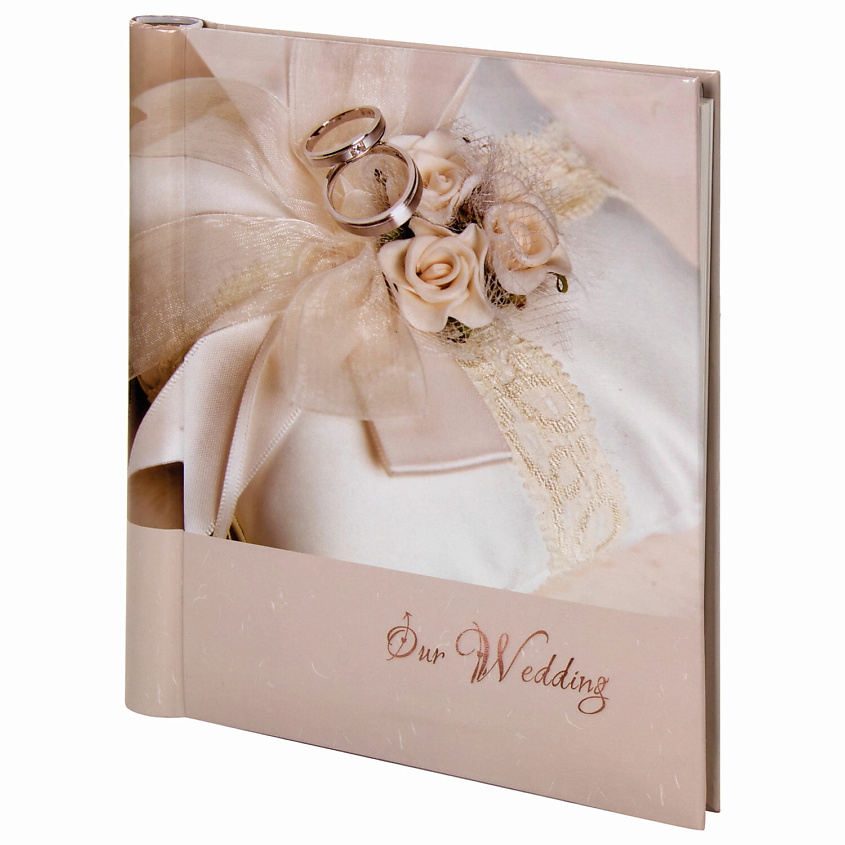 Изображение товара BRAUBERG Фотоальбом свадебный на 20 магнитных листов, Наша свадьба, Тип листов: магнитные. Макс. количество фотографий: 120 шт. Размер фотографий: 10х15 см, 13х18 см, 18х24 см. Тип обложки: твердая. Количество листов: 20 шт. Размер листа: 23х28 см.
