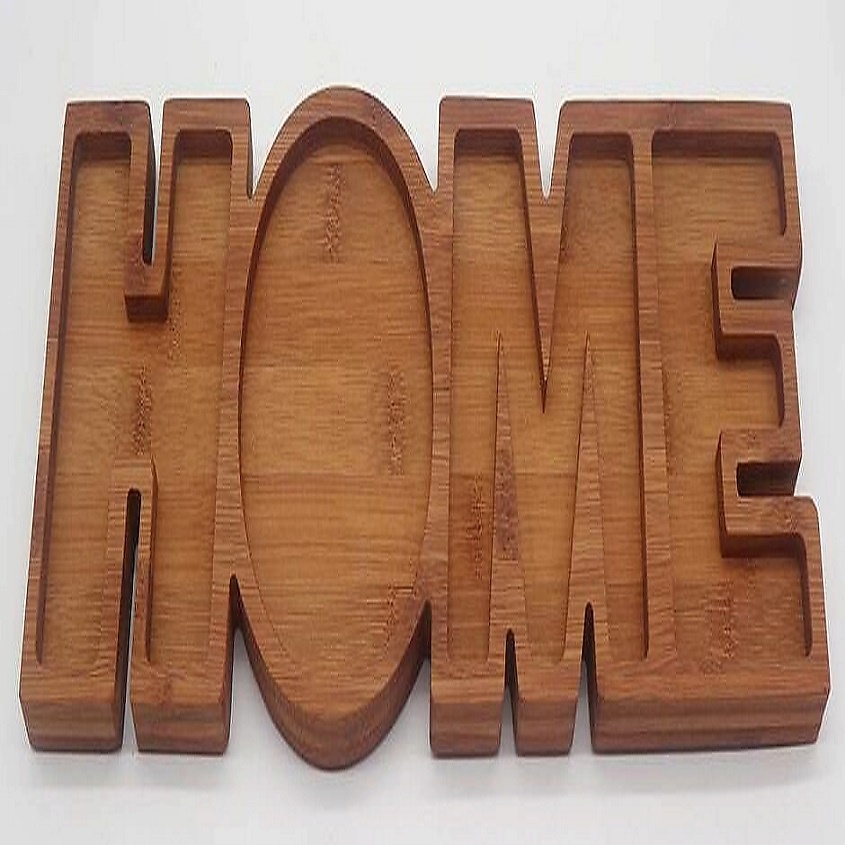 Изображение товара ARYA HOME COLLECTION Сервисный поднос из бамбука Home 40x13x2 см, Коричневый