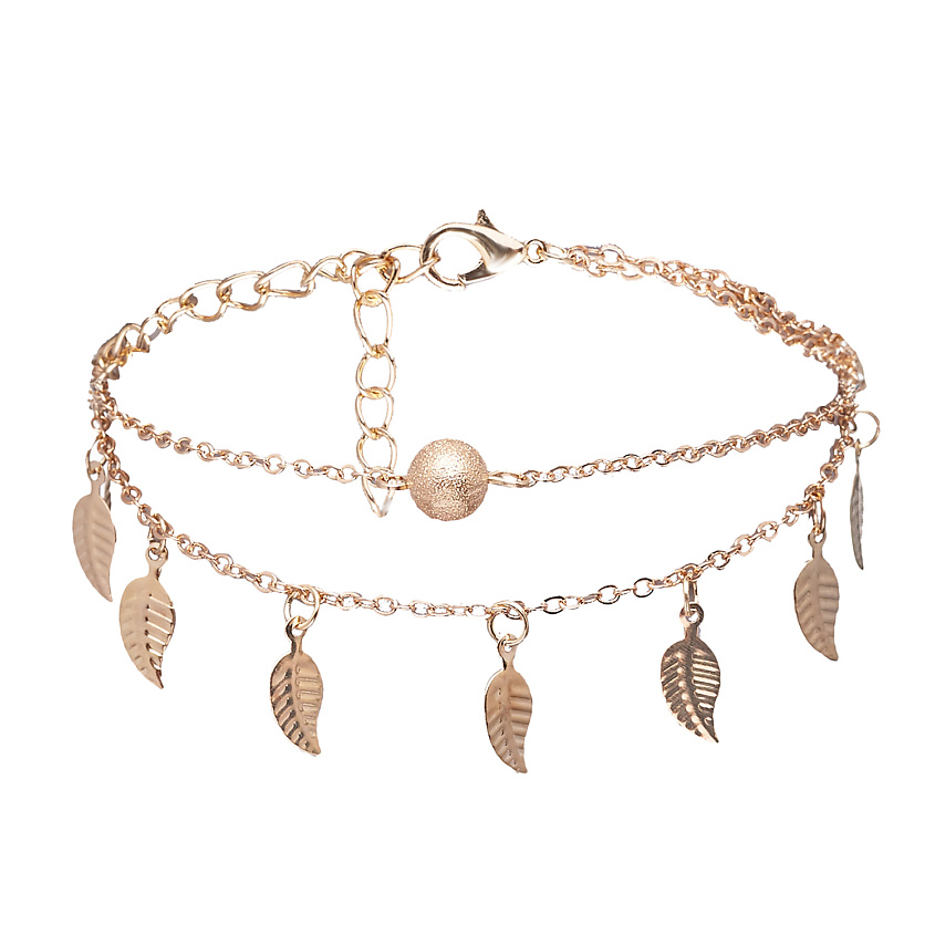 Изображение товара NOTHING BUT LOVE Браслет на ногу "Богемный уикенд", цвет: Золотой, размер: 28