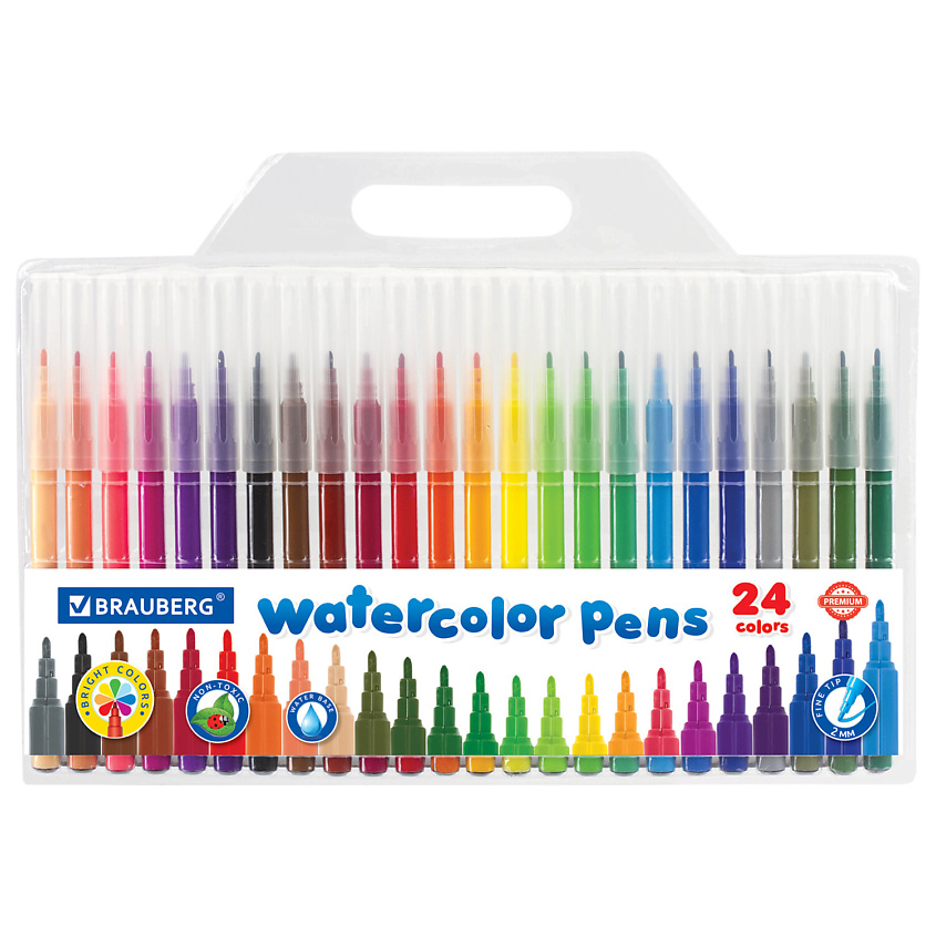 Изображение товара BRAUBERG Фломастеры PREMIUM, 1 шт
