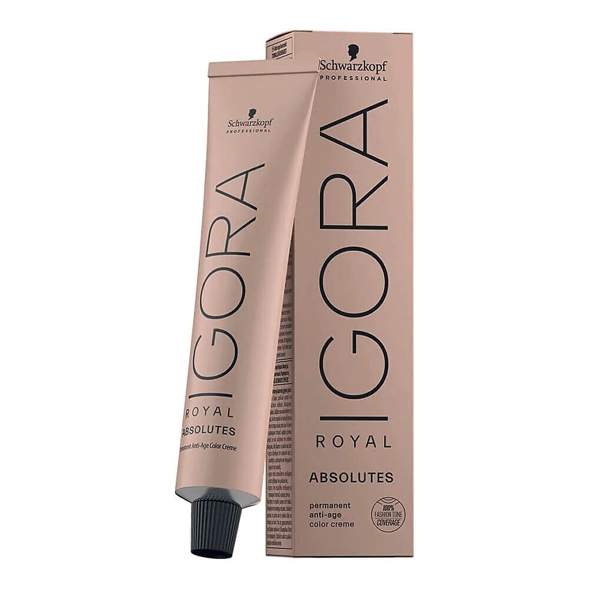 Изображение товара IGORA Профессиональная стойкая краска для волос Royal Absolutes, 9-60 Blonde Very Light Brown Natural