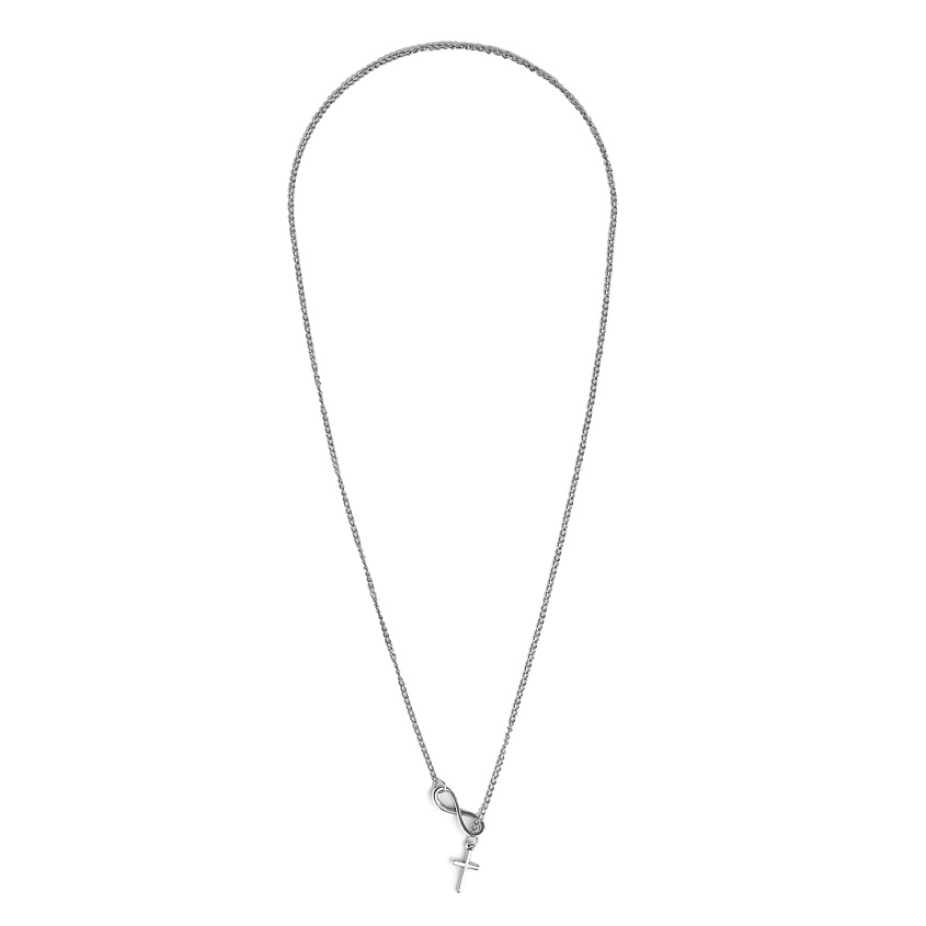 Изображение товара NOTHING BUT LOVE Цепочка с кулоном "Бесконечность", Серебряный