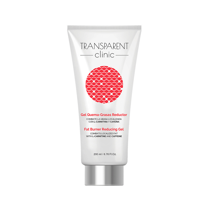 Изображение товара TRANSPARENT CLINIC Гель для коррекции локальных жировых отложений, Fat Burner Reducing Gel, 200 мл