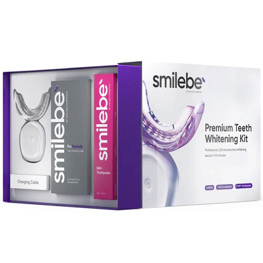 Изображение товара SMILEBE BY TOPLASH Набор для отбеливания зубов, 1 набор