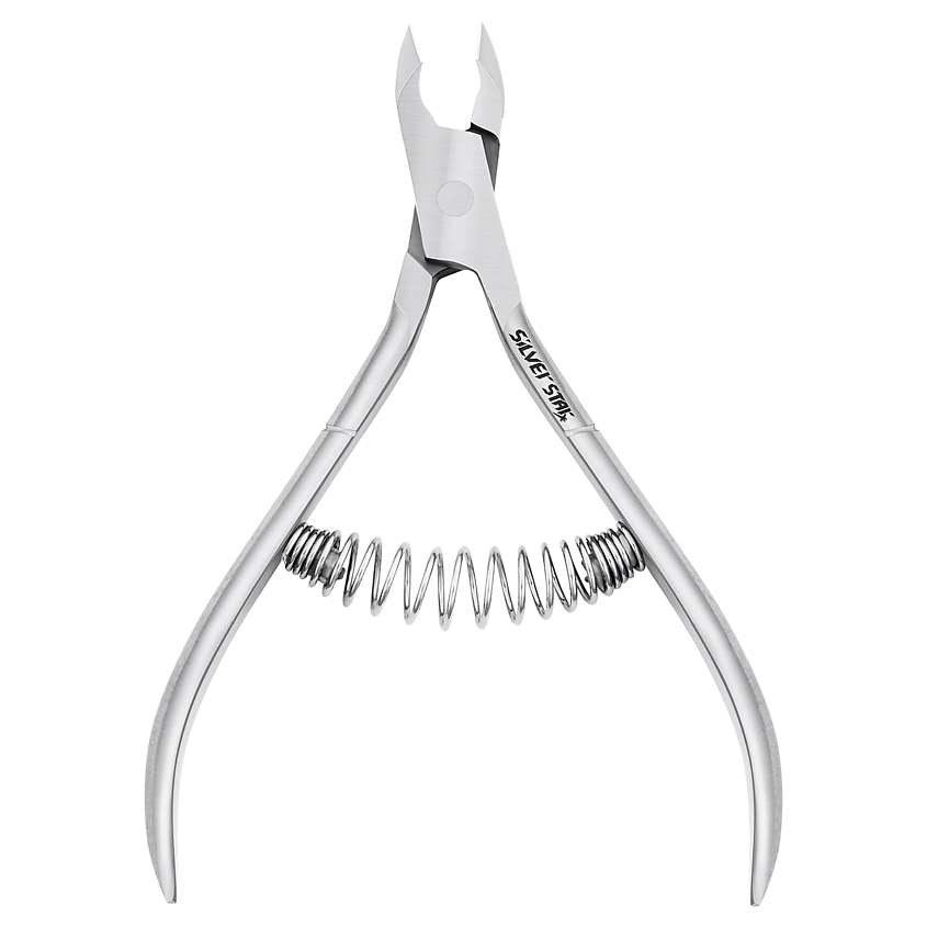Изображение товара SILVER STAR Кусачки для кутикулы с ручной заточкой с пружинками 5 мм, 1 шт